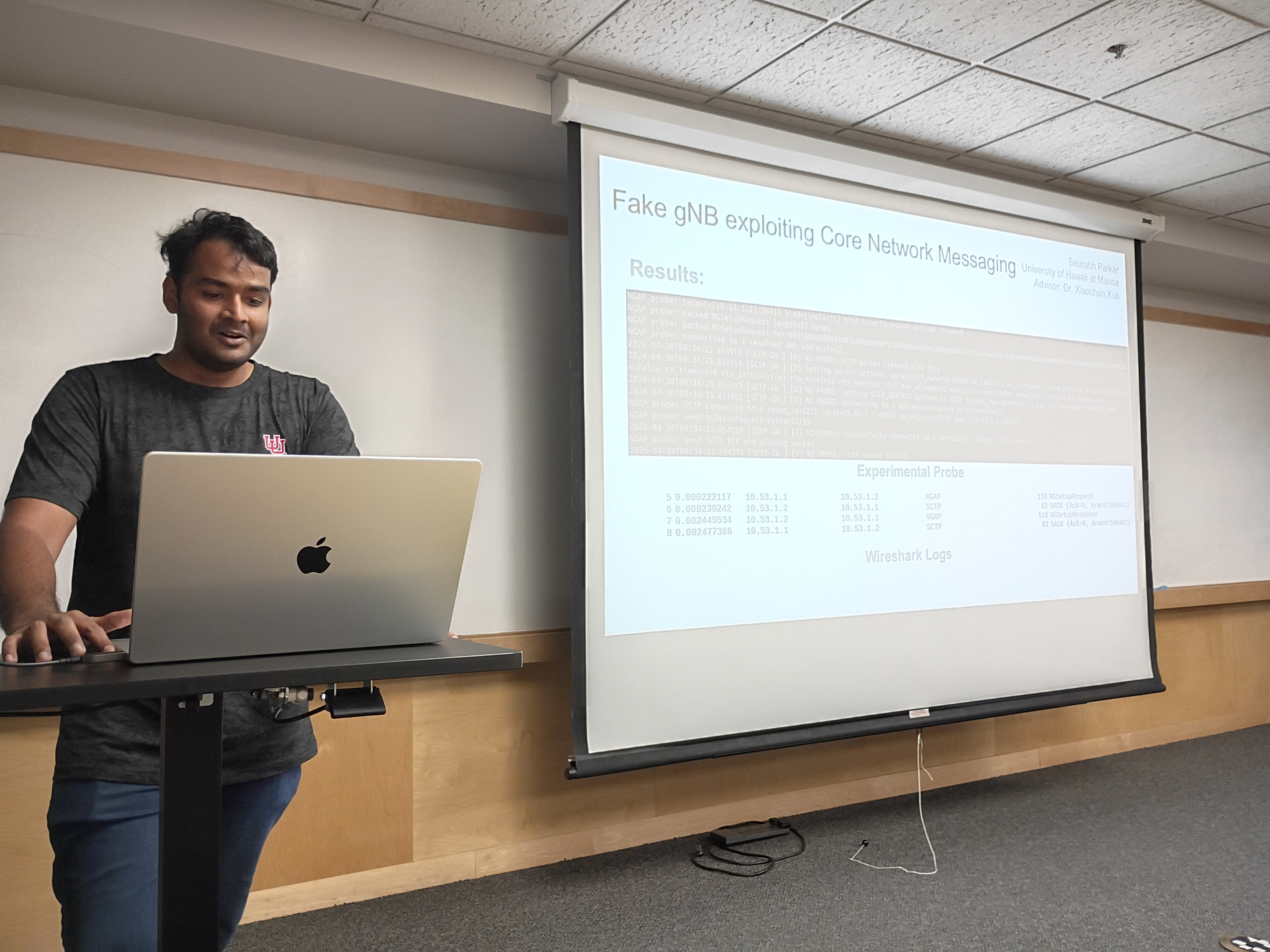 CyberPOWDER fellows' research presentation -- Saurabh Parkar.