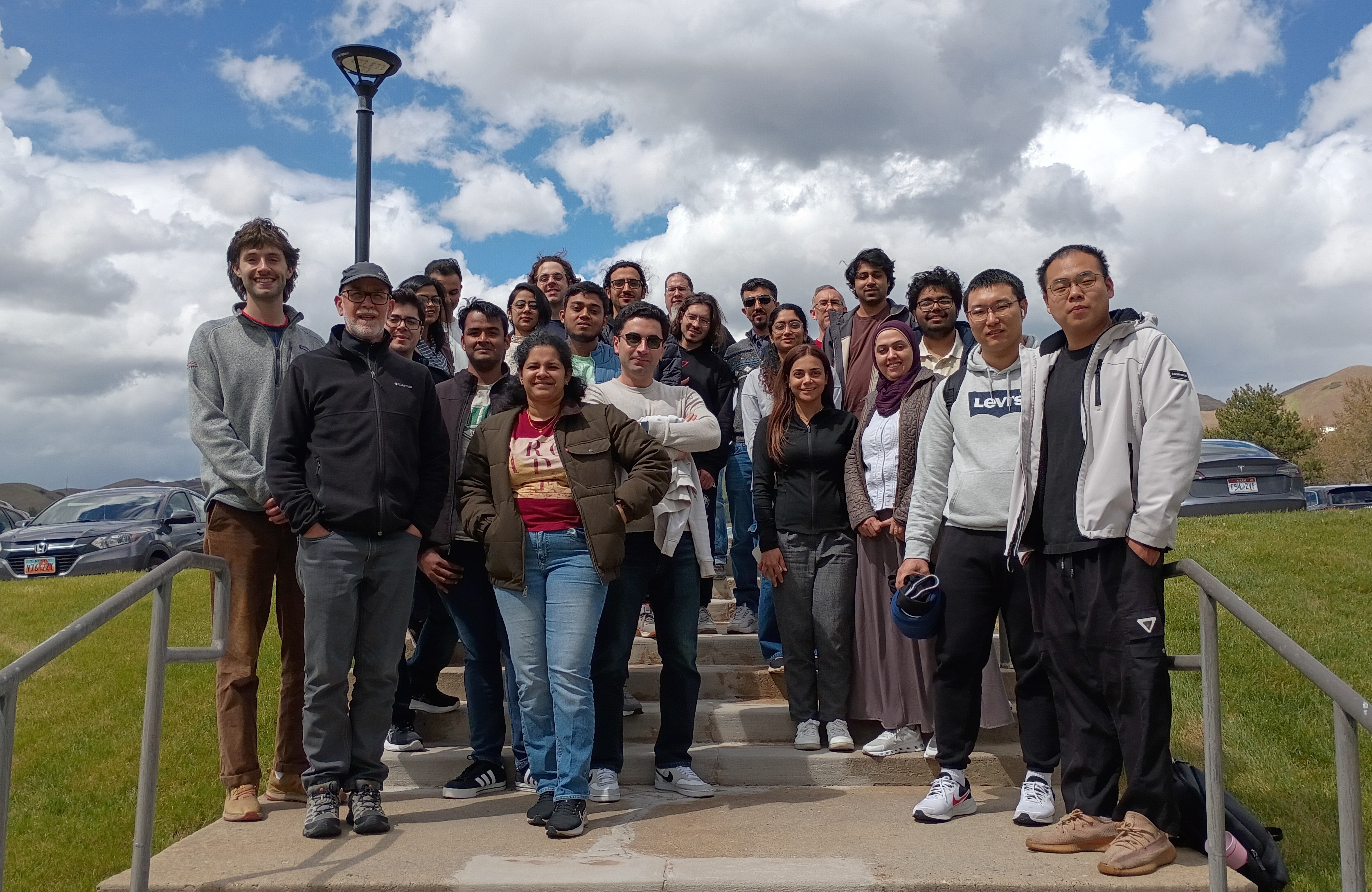 Group photo of CyberPOWDER fellows and mentors -- Saurabh Parkar.