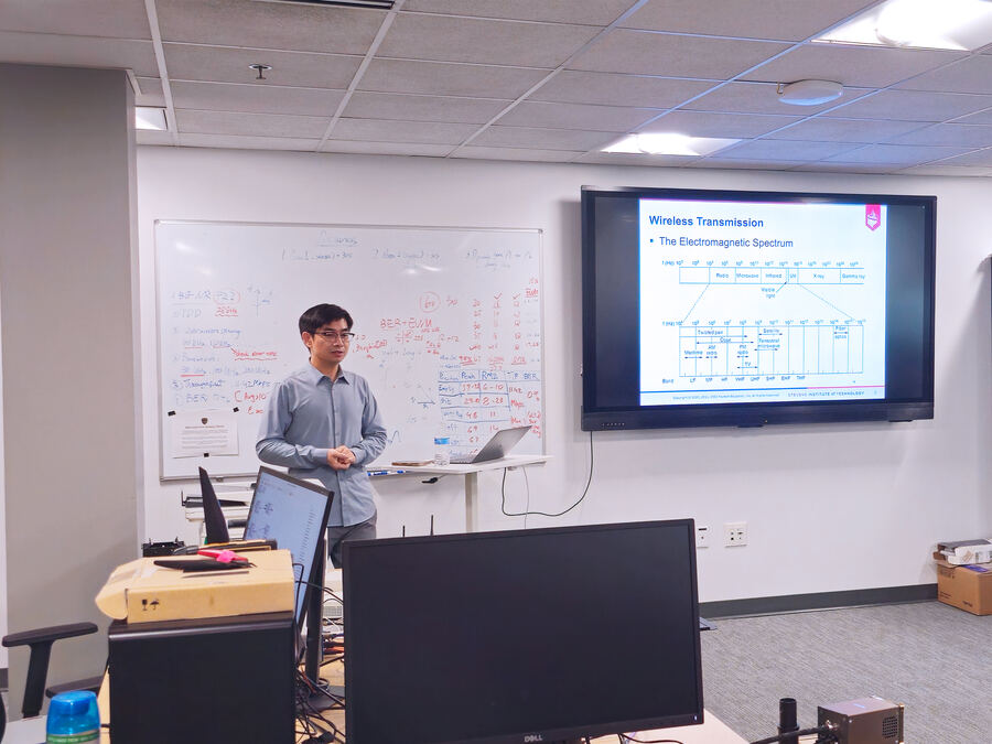 Foundational wireless system concepts presented during the month-long NSF CyberTraining workshop at Stevens Institute of Technology.